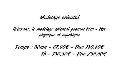 Modelage Anti Stress à la Fleur de Bach