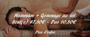Hammam + Gommage Pierre d’Alun